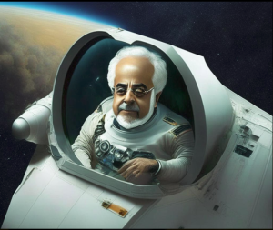 محمد جواد ظریف در فضا